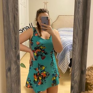 Blue floral dress from U2B
